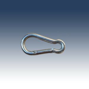 Mousqueton Inox – 8 cm