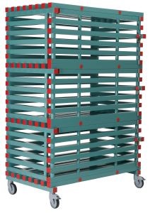 Armoire de rangement mobile L