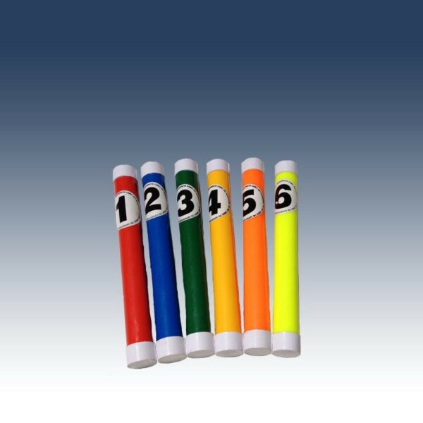 Batons lestés - lot de 6