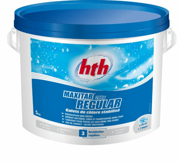 HTH - Maxitab 200 gr Regular