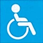 Panneau – « Accès handicapés « 