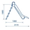 Toboggan droit - 1.3 m