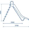 Toboggan droit - 1.8 m