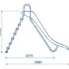 Toboggan droit - 2 m