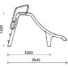 Toboggan pranaslide - 1.5 m