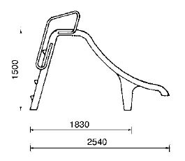 Toboggan pranaslide – 1.5 m