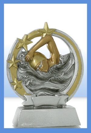 Trophée en résine