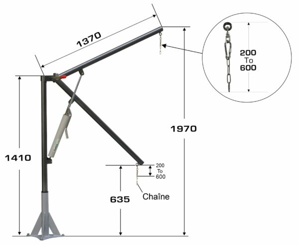 Elévateur hydraulique pour mise à l'eau PMR