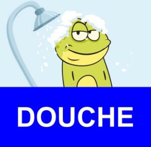 Panneau –  » Douche « 