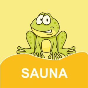 Panneau –  » Sauna « 