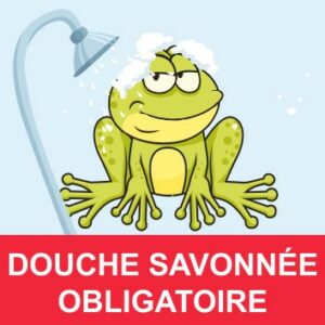 Panneau – « Douche Obligatoire « 