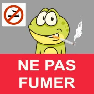 Panneau – « Ne pas fumer « 