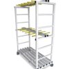 Chariot porte ceintures PVC