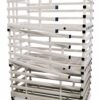 Armoire de rangement mobile PVC - 3 portes