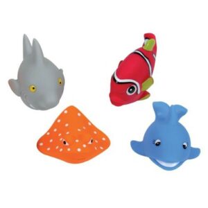 Jouets aspergeurs – Poisson – Lot de 4