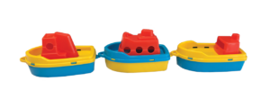 Les Petits bateaux – Lot de 3