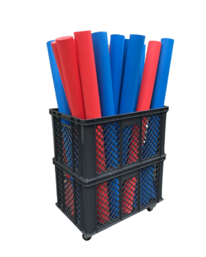 Bac à frite a roulettes