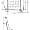 Coque pour Chaise - fixation à vis – Image 2