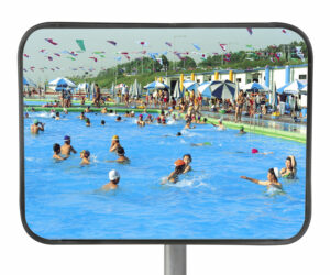 Miroir de surveillance en inox