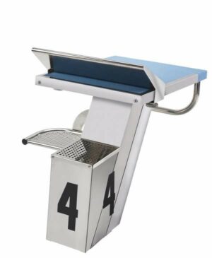 Plot de départ avec starting block – Hauteur 740 mm